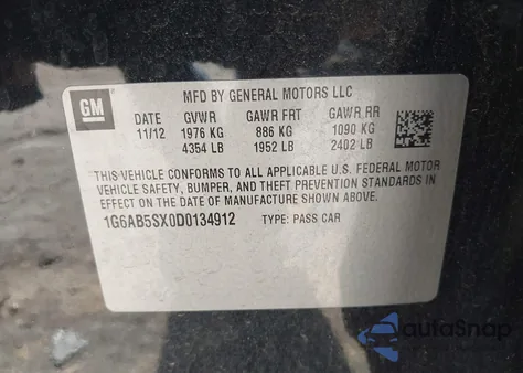 2013 Cadillac Ats Luxury from USA, damaged, VIN 1G6AB5SX0D0134912